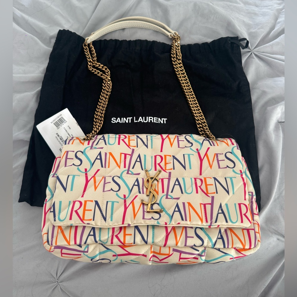 Saint Laurent silk shoulder bag